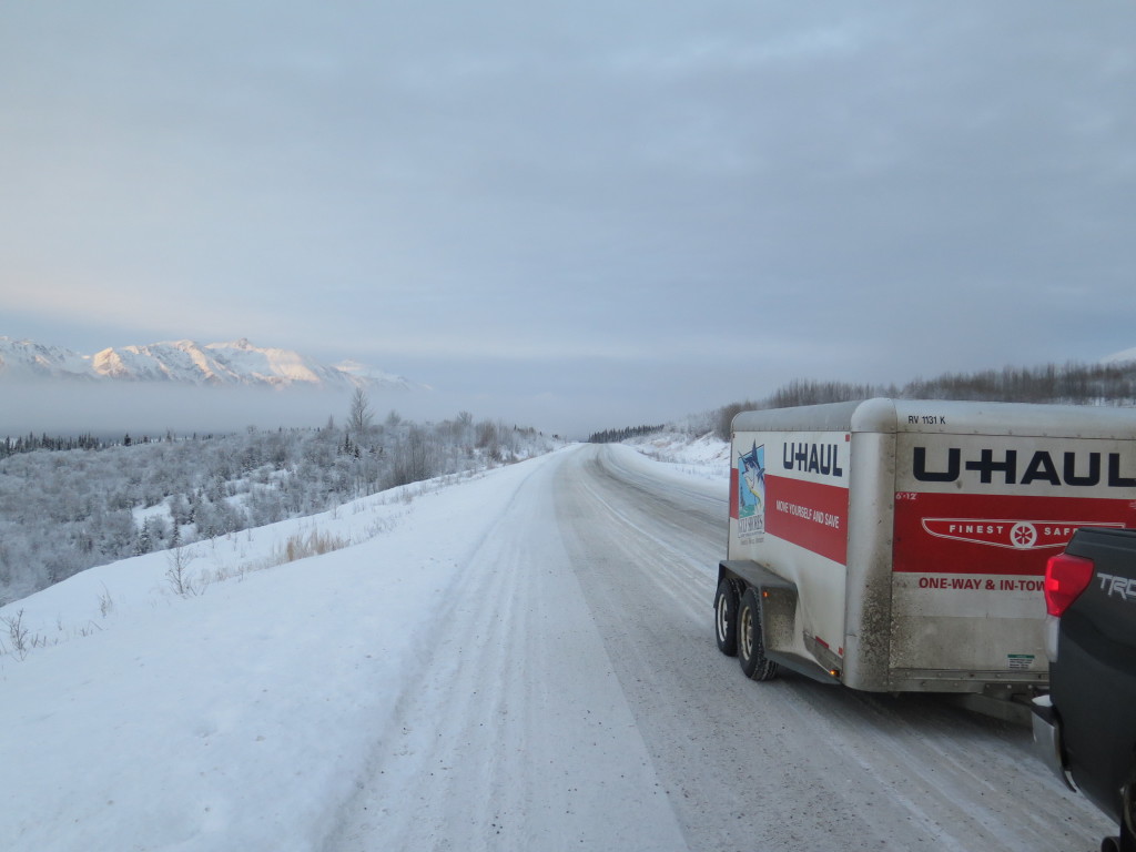 Uhaul and Toyota Tundra