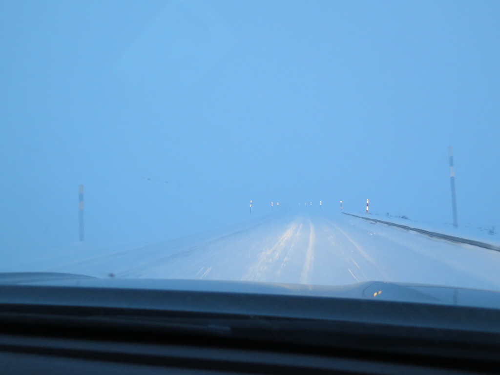 Haine Highway snowy road
