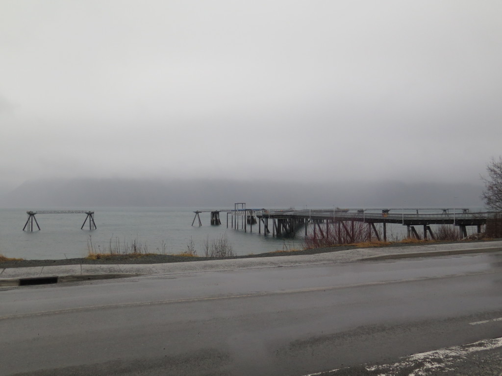 Old abandoned dock in Haines Alaska