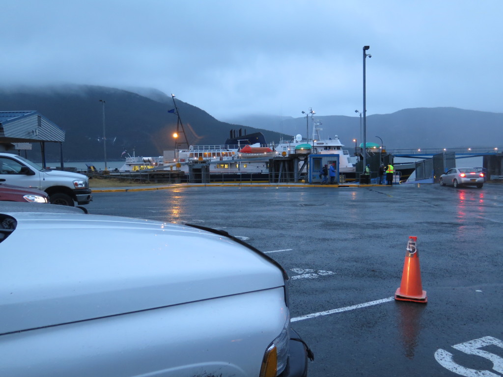 Alaska Marine Highway ferry to Juneau from Haines Alaska