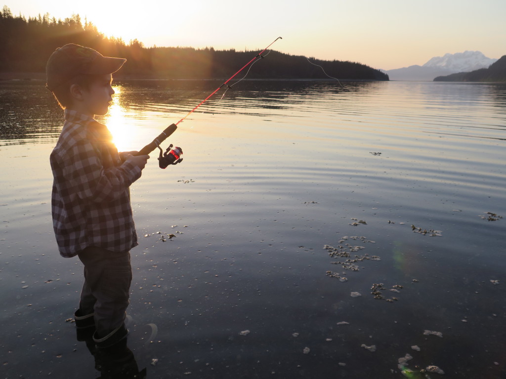 Fishing in Juneau Alaska, Echo Cove