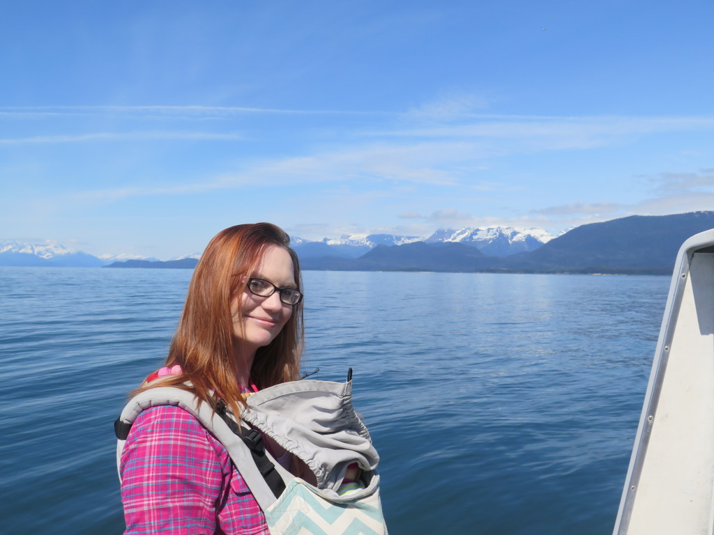 On a boat in Juneau alaska